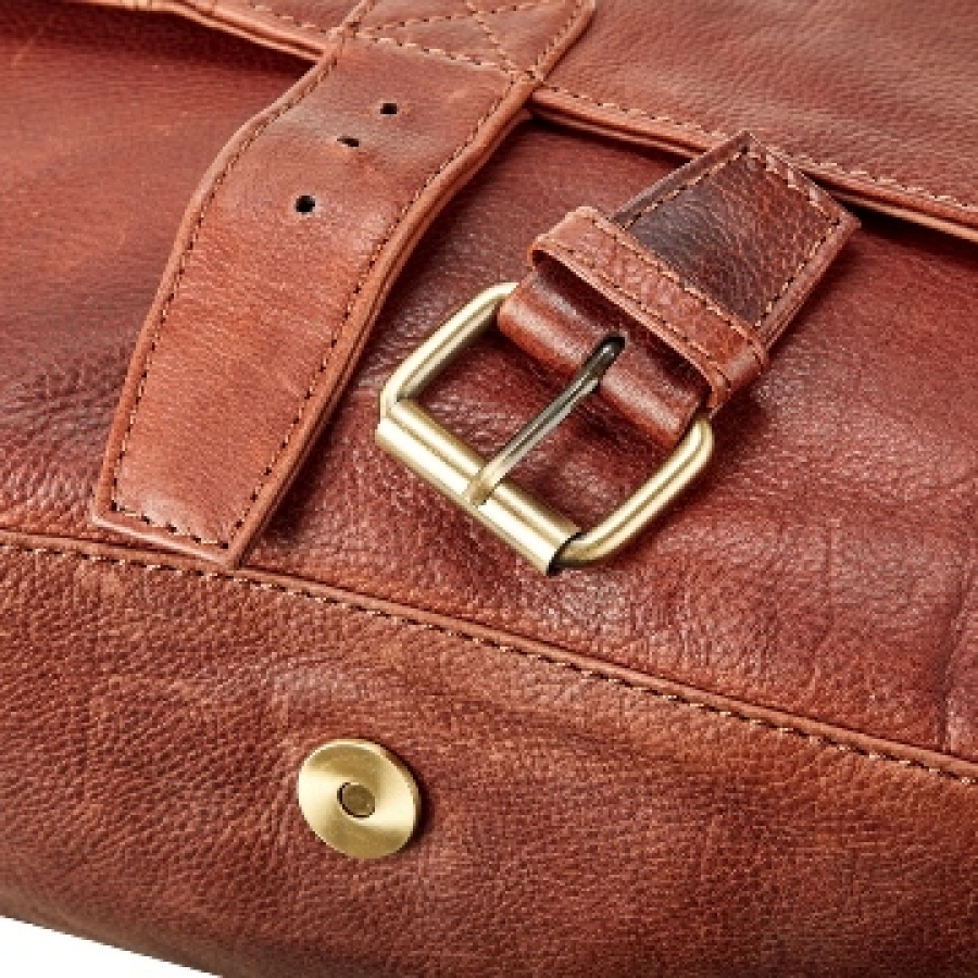 TWENTY FIVE CROSS ANTIGO COGNAC Messenger Bag